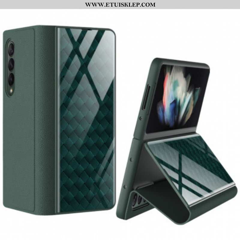 Etui Na Telefon do Samsung Galaxy Z Fold 3 5G Etui Folio Szkło Hartowane Gkk